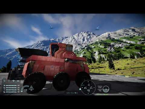 Space Engineers Xbox: New updated Brake and Power Showcase