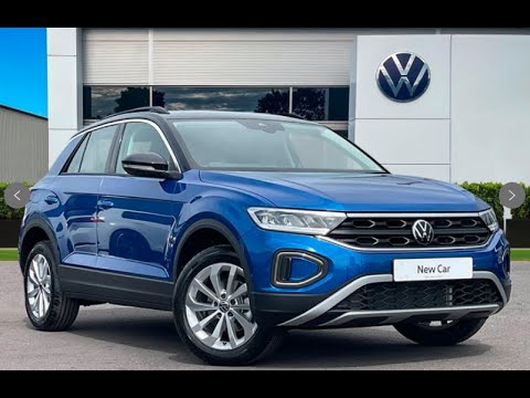 Brand New Volkswagen T-Roc Life 1.0 TSI Manual Ravenna Blue | Wrexham Volkswagen