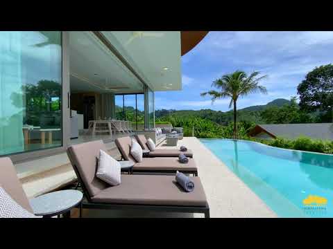 Excellent Sea and Greenery Views Pool Villa in Kamala