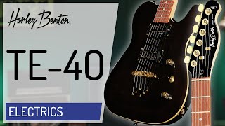 Video thumbnail for Harley Benton - TE-40 TBK by Harley Benton