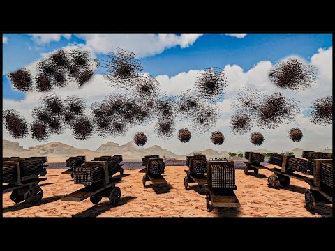 Super Singijeon And Samurais Surrounded By 1.1 Million Of Zombies - Ultimate Epic Battle Simulator 2