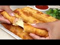 Ham And Cheese Cigarette Shaped Pastry Made With Puff Pastry Dough Super Easy And Delicious