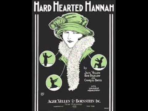Dolly Kay - Hard Hearted Hannah (The Vamp From Savannah) 1924 Jazz Ragtime Songs