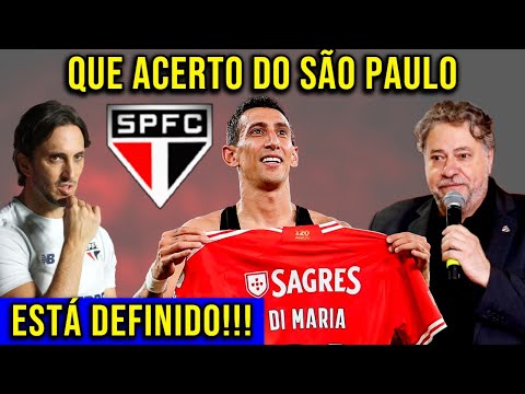 DEFINIDO! QUE ACERTO DO SÃO PAULO! MUDANÇAS ESPETACULARES NO SPFC DE LUIS ZUBELDIA!