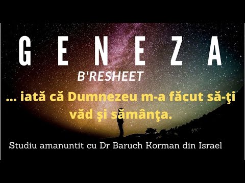 Geneza 48 partea 1 ''iată că Dumnezeu m-a făcut '' Oare avem un Dumnezeu plin de indurare?