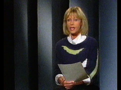 Ansage Ute Zingelmann, ZDF 3.12.1984 22.12 Uhr