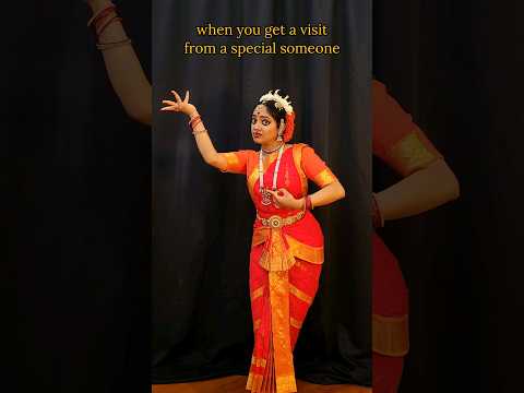the time is now. any guesses on what javali this was inspired by? #kuchipudi #dance #abhinaya #pov