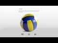 Volleyball Ball Animated Product Mockup Template Small Screenshot Volleyball Ball Animated Product Mockup