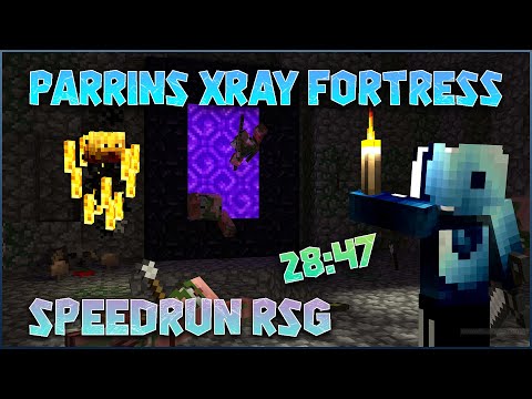 HO FATTO QUESTO NUOVO RECORD CON IL PARRINS XRAY FORTRESS - MINECRAFT ITA SPEEDRUN RSG