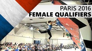 Bouldering World Championships 2016 | Female Qualifiers by OnBouldering