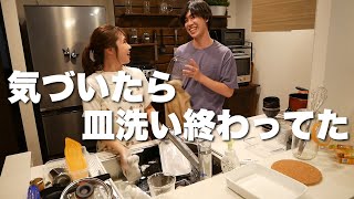 あれだけ嫌がっていた皿洗いを楽しそうにやる人達【未公開シーン】