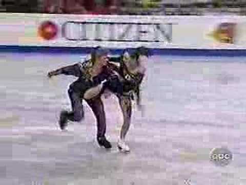 Angelika Krylova and Oleg Ovsiannikov 1999 Worlds FD