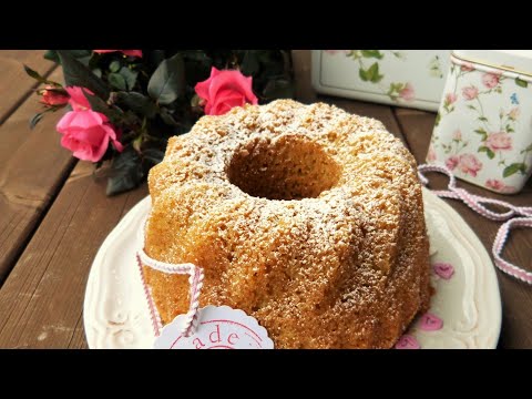 BUONO, ALTO E SOFFICE! Ciambellone classico con soli 2 uova #ricettafacile