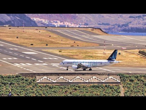 8 REAR VIEW TAKEOFFS At Madeira Airport 15 08 2020