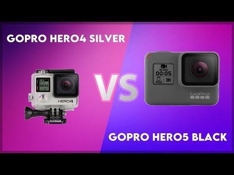GoPro Hero4 Silver vs GoPro Hero5 Black Technical Comparison