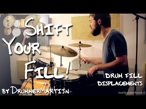 Shift Your Fill! (drum fill displacements) // Drum Lesson w/ DrummerMartijn