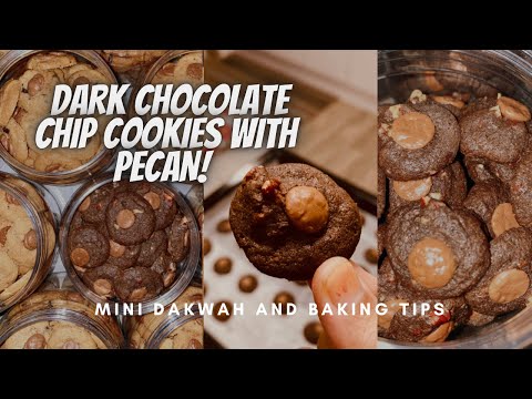 RESEPI DARK CHOCOLATE CHIP COOKIES ( Rasa macam famous amos! )