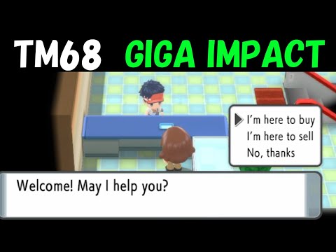 HOW TO GET TM68 Giga Impact in Pokemon Brilliant Diamond and Shining Pearl
