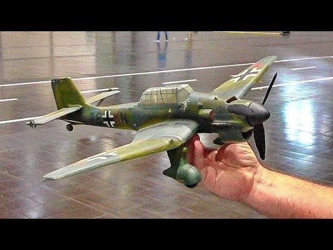 FULL FUNCTIONALITY & AMAZING DETAILS MICRO RC LIGHTWEIGHT 51 GRAM JUNKERS JU-87B STUKA INDOOR FLIGHT