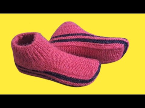 गर्म जूती,जुराब,बनाये बहुत आसानी से | woolen socks knitting for Ladies,woolen juti @Primaknitting