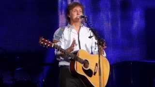 Paul McCartney &quot;And I Love Her&quot; Safeco Field Seattle 7/19/2013 #OutThere