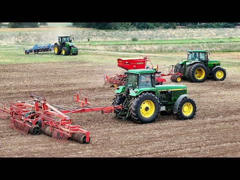 John Deere 4755 - 7710 - 7280R | Lemken | Vaderstad | Kverneland | 🇩🇪 DT25