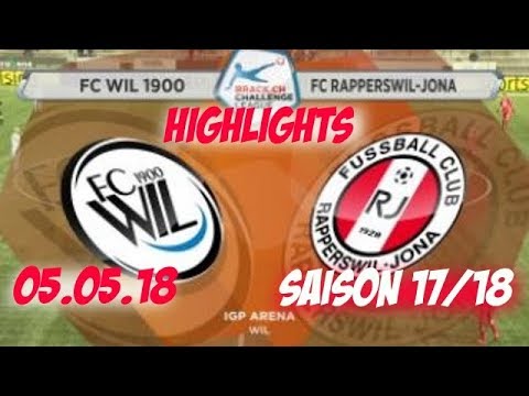 Highlights Fc Wil vs Fc Rapperswil - Jona(05.05.18)
