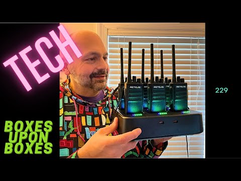 RETEVIS RT17 Walkie Talkies.  Impressive package that won't break the bank!  300,000 sq ft range!