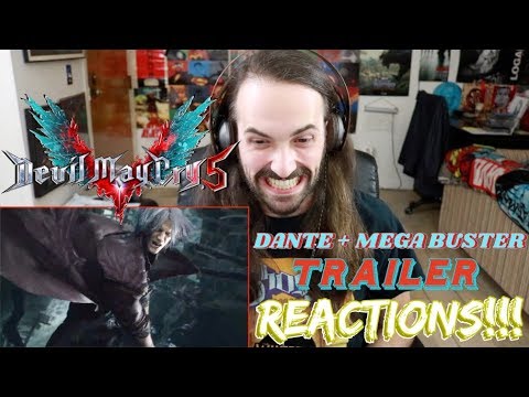 DEVIL MAY CRY 5 - “Dante” & “Mega Buster” Trailer REACTIONS!!!