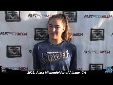 2022 Alara Michenfelder Catcher, Shortstop & Outfield Softball Skills Video - Sorcerer Kiko/Stone