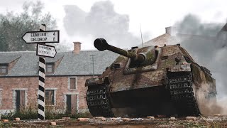 Darkest Hour: Europe '44-'45 Jagdpanther Tank Battle - 4K