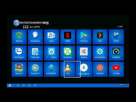 EBox T8 V TV box - GUI Overview