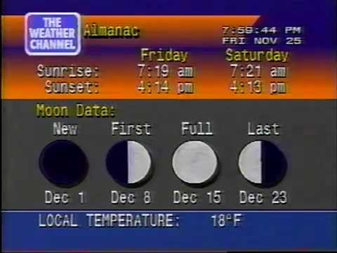 TWC WeatherSTAR 4000- Omak, WA- Nov. 25, 2005- 7:58PM PST