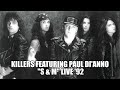 KILLERS S&M Live Paul Di'Anno Battlezone Murder One Tour Steve Hopgood Iron Maiden Rare NWOBHM Metal