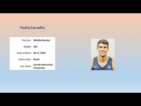 Pedro Carvalho - Middle blocker - 2020/2021 Season Highlights