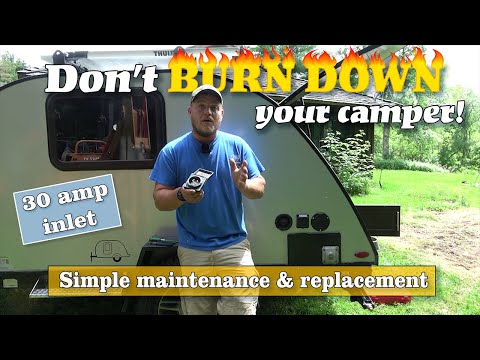 30 amp RV inlet plug | Installation and Maintenance