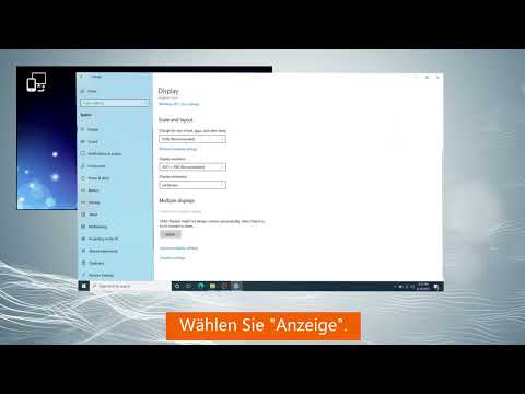 XuanPad DE K10 - Anschluss Windows- 1080p Projektor
