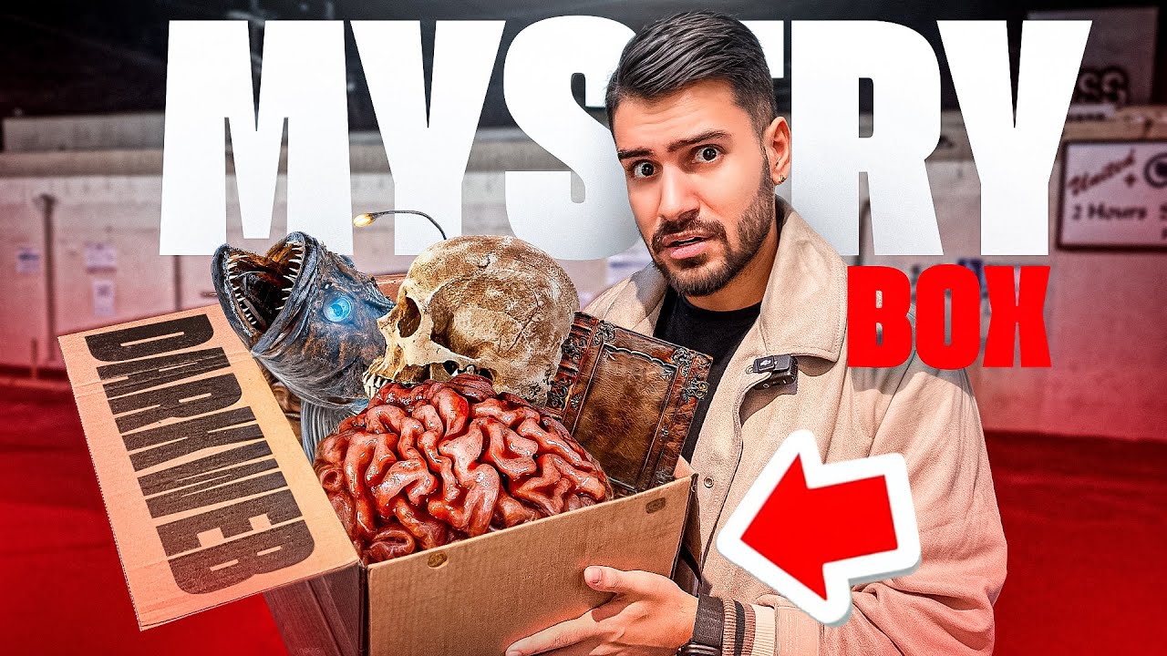 DARK WEB BOX!!! از دارک وب جعبه سفارش دادیم