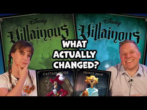 Old vs. New Disney Villainous: How Different Are Prince John & Captain Hook?