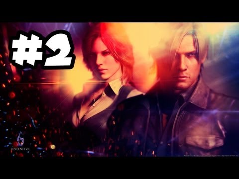 Resident Evil 6 - Gameplay Mini Walkthrough - Part 2 - MR. COUGH'S DAUGHTER!! (Xbox 360/PS3/PC HD)