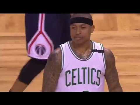 Isaiah Thomas Loses His Tooth After Colliding Into Otto Porter Elbow