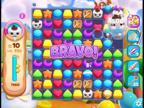 Cookie Jam Blast Level 930 - NO BOOSTERS 🍪 | SKILLGAMING ✔️