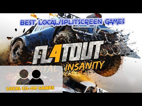 Flatout 4 Total Insanity - How to Play Local Party Mode