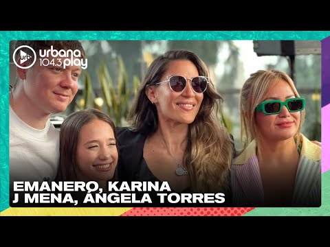 Karina, J Mena, Ángela y Emanero nos cuentan el detrás de SINVERGÜENZA en #VueltaYMedia