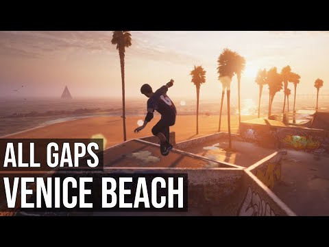 All Gaps Venice Beach - Gap Master Trophy (Complete All Gap Collections) - Tony Hawk Pro Skater 1+2