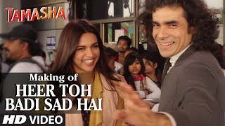 &#39;Heer Toh Badi Sad Hai&#39; Backstage VIDEO | Tamasha | Deepika Padukone | T-Series