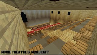 Movie Theatre in Minecraft