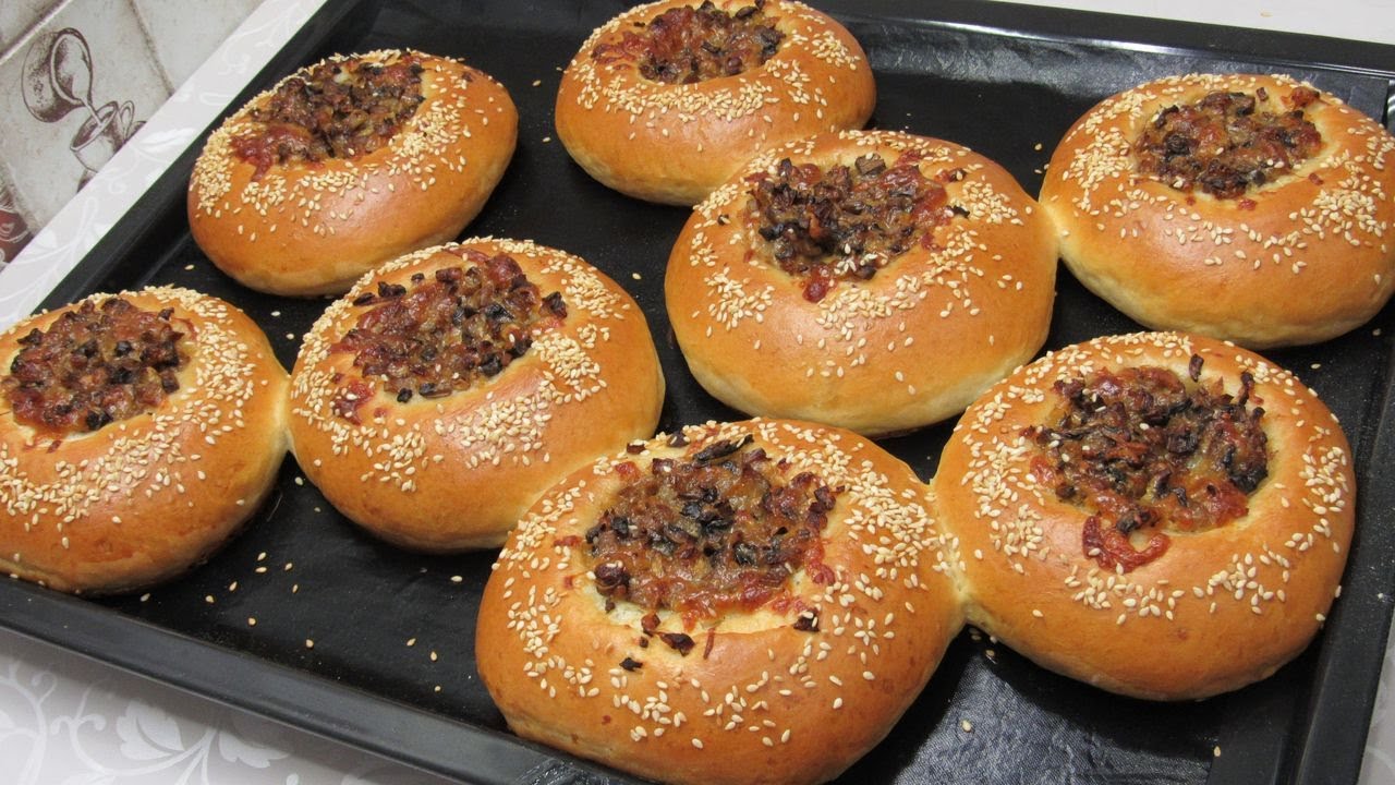 Пушистое ТЕСТО и вкусная НАЧИНКА. Простой рецепт ватрушек с грибами - готовим булочки дома!