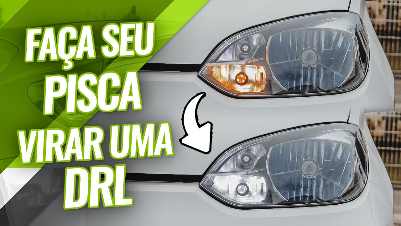 Como TRANSFORMAR o seu PISCA em uma DRL! 🤯 (Pisca LED com DRL)