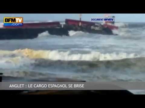 Zapping de l'Actu - 06/02 - Des Roms attaqués à l'acide, les images du cargo se brisant en deux